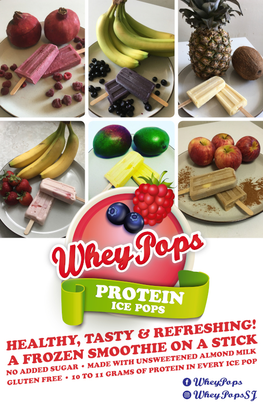 WheyPops - Protein Ice Pops - It's like eating a frozen smoothie on a stick